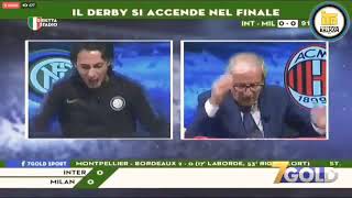 Inter Milan commentator crazy reaction after Icardi goal Inter Milan 1 AC Milan 0😅 [upl. by Dehlia]