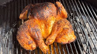 Poulet en crapaudine au barbecue weber [upl. by Yssirhc]