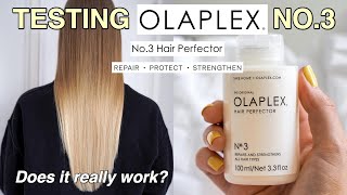 Olaplex No3 Hair Perfector Review amp Demo  Rosie Eva Millard [upl. by Oiramat944]