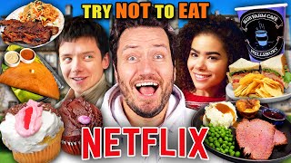 Try Not To Eat  Netflix 3 Ginny amp Georgia Bridgerton Russian Doll [upl. by Pylle]