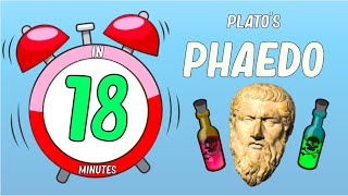 PLATOS PHAEDO Socrates Death Explained  Ancient Greek Philosophy [upl. by Siocnarf265]