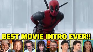 Deadpool and Wolverine Intro Reaction Compilations  Deadpool 3 [upl. by Tina]